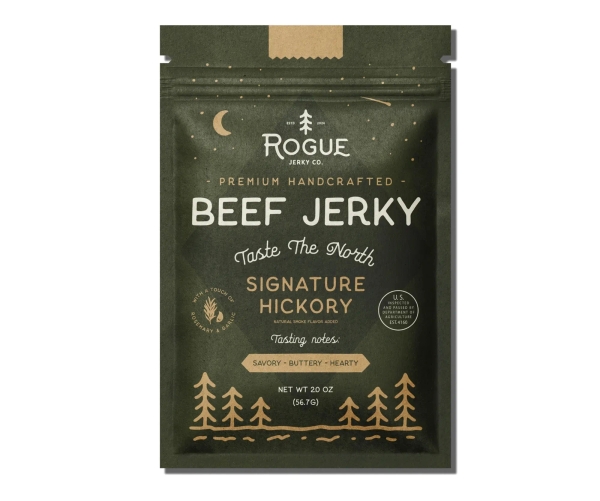 Rogue Jerky Co. Hickory Beef Jerky 
