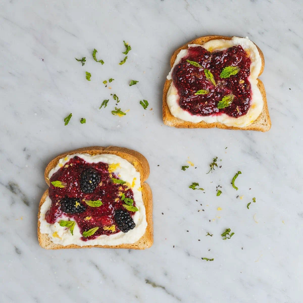 Whipped Ricotta Toast