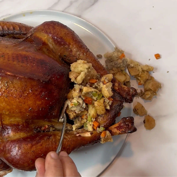 Sausage and Mushroom Thanksgiving Stuffing