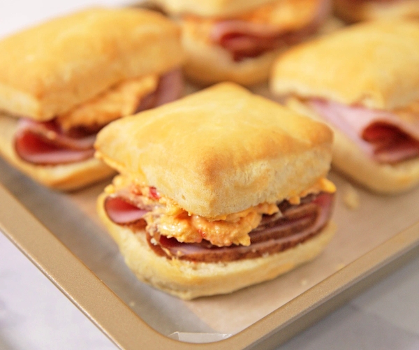 Pimento Cheese Biscuit Sandwich