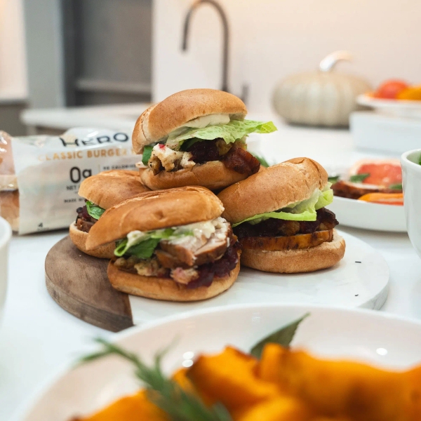 Leftover Thanksgiving Turkey & Cranberry Sandwiches 
