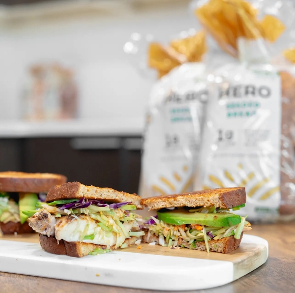 Veggie-Packed Sesame Slaw Sandwich