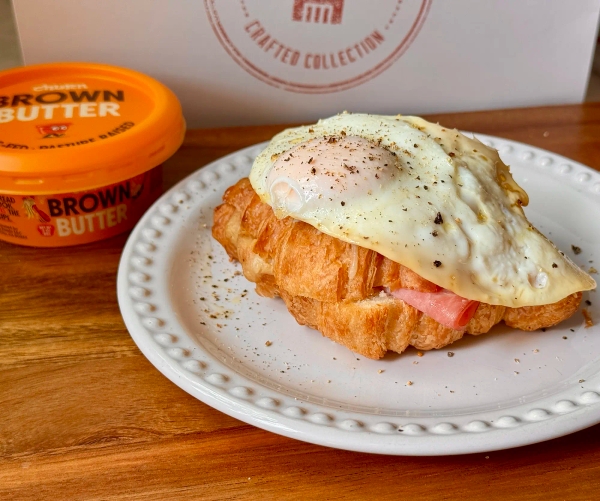 Mother's Day Brunch Croissant Croque Madame