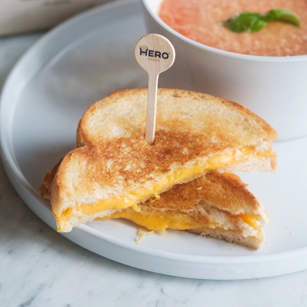 Grilled Cheese Sandwich with Tomato Soup 