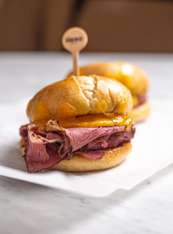 Roast Beef and Cheddar Sandwich