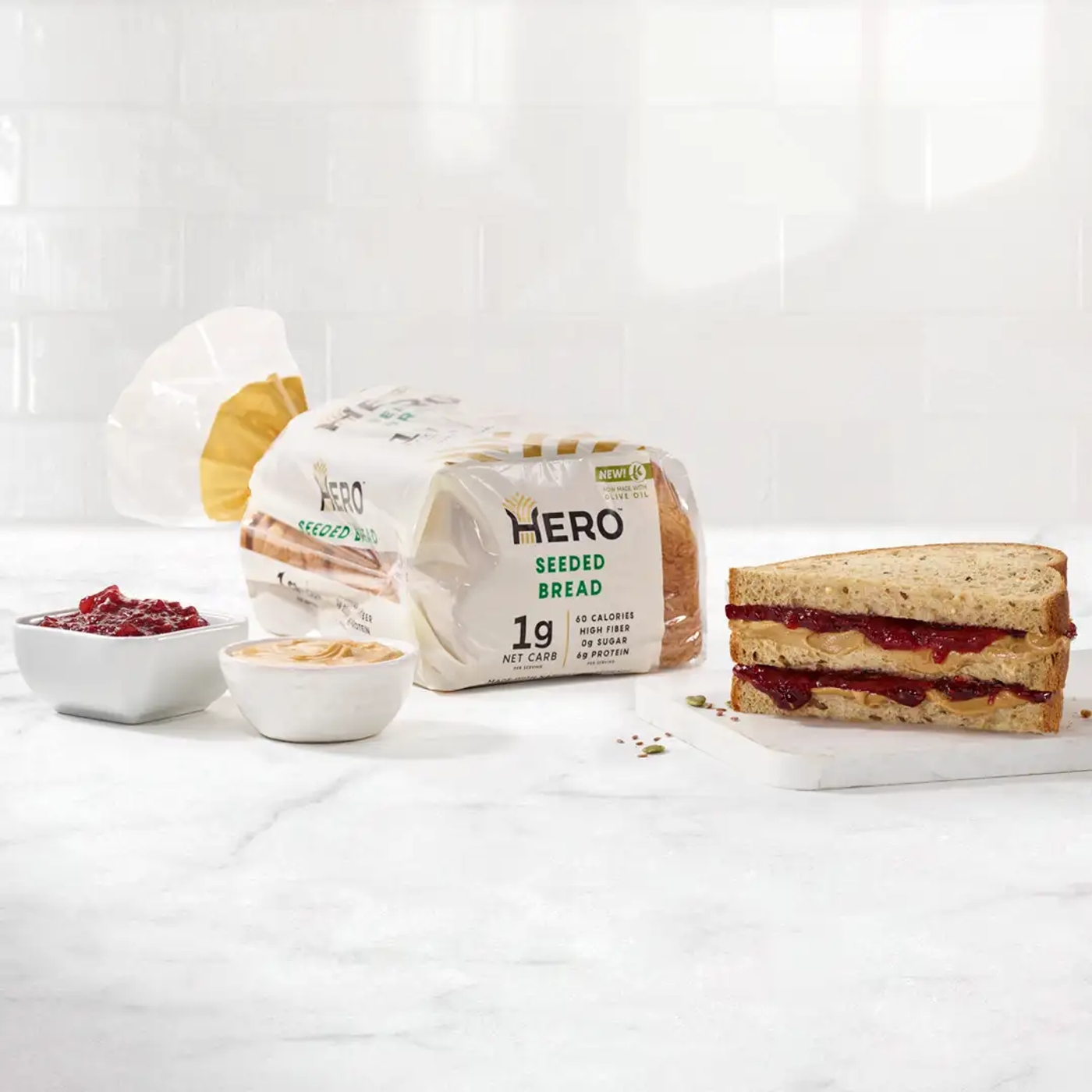 0-1g Net Carb, 0g Sugar Triple Threat Bundle | Hero Bread™