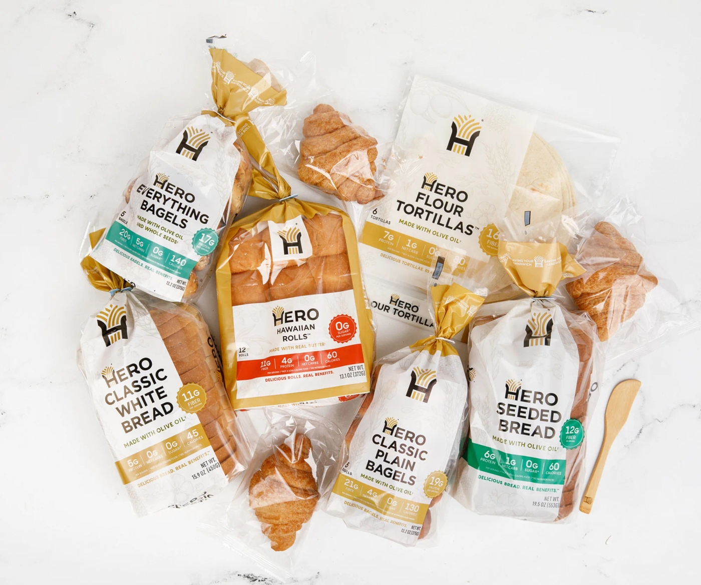 Welcome Box | 0-5g Net Carb, 0g Sugar | Hero Bread™