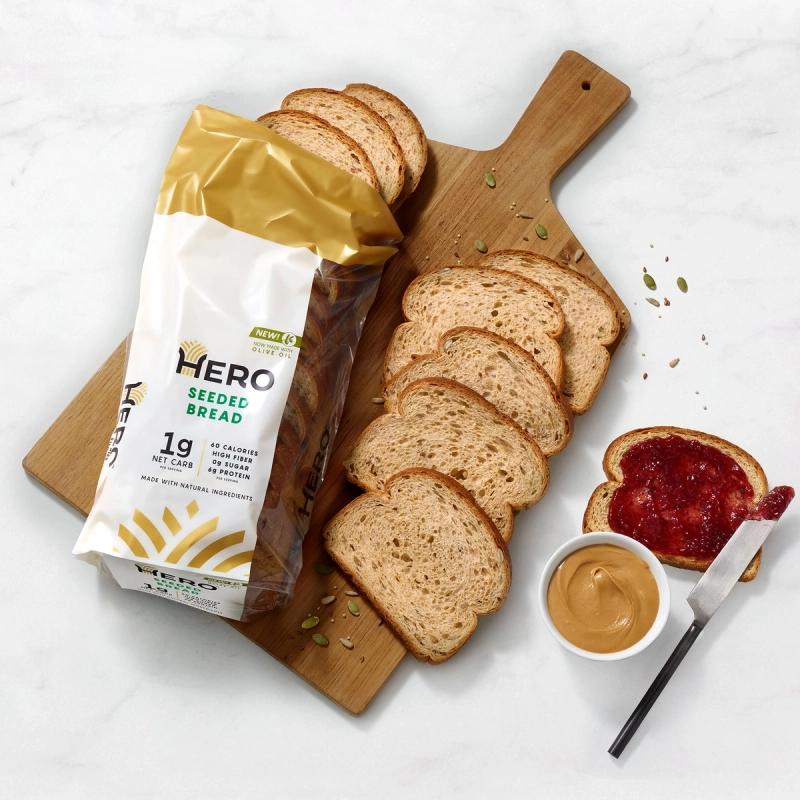 3g Net Carb, 0g Sugar Pain Au Chocolat | Hero Bread™