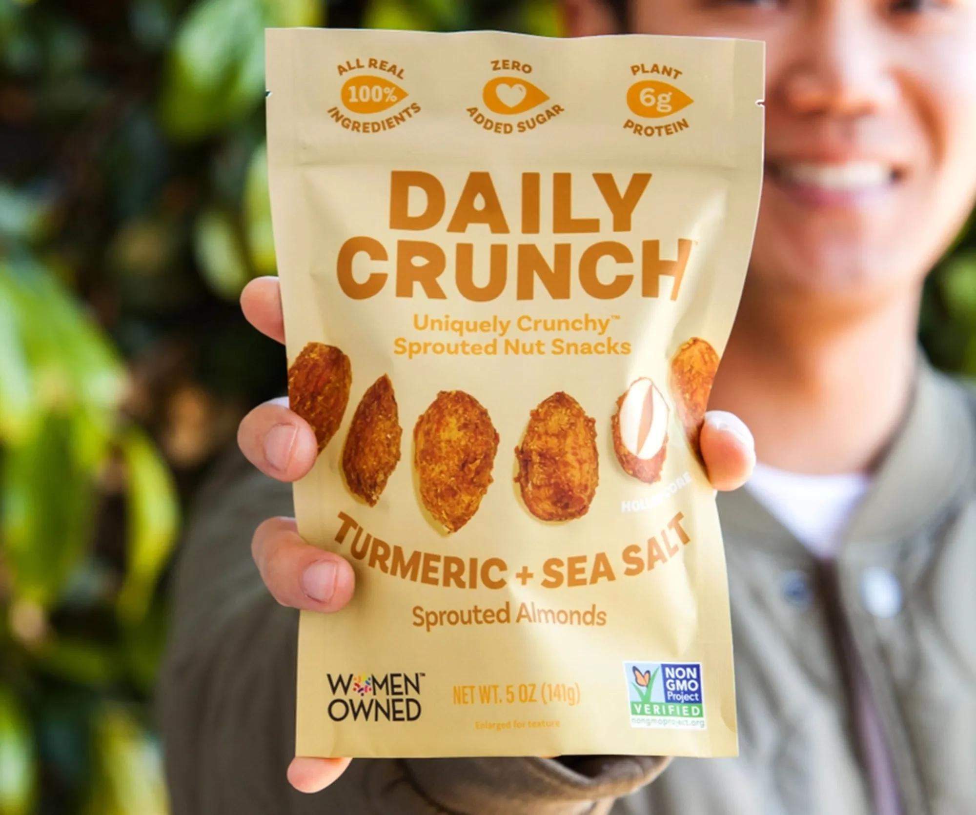 Daily Crunch Turmeric + Sea Salt Almonds - 3 pack | Hero Bread