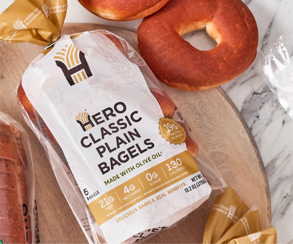 Hero Classic Plain Bagel