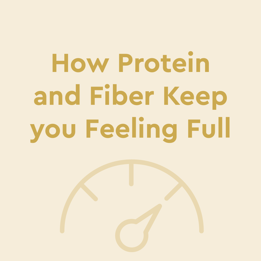 How Protein and Fiber Keep You Feeling Full