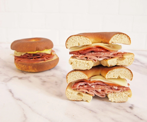 Italian Bagel Sandwich