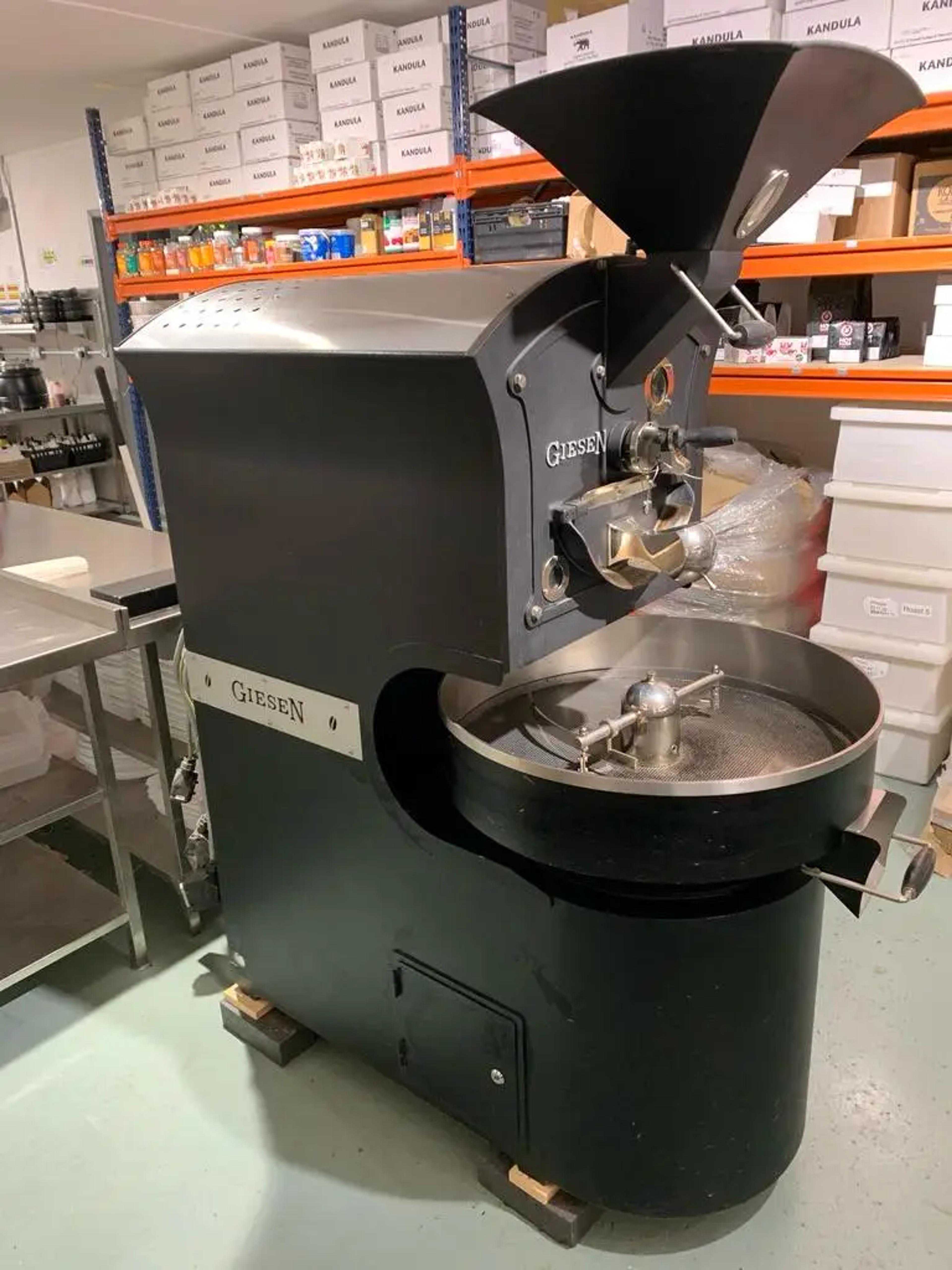 Giesen W6A coffee roaster, 2016