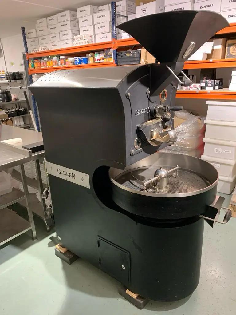 Giesen W6A coffee roaster, 2016
