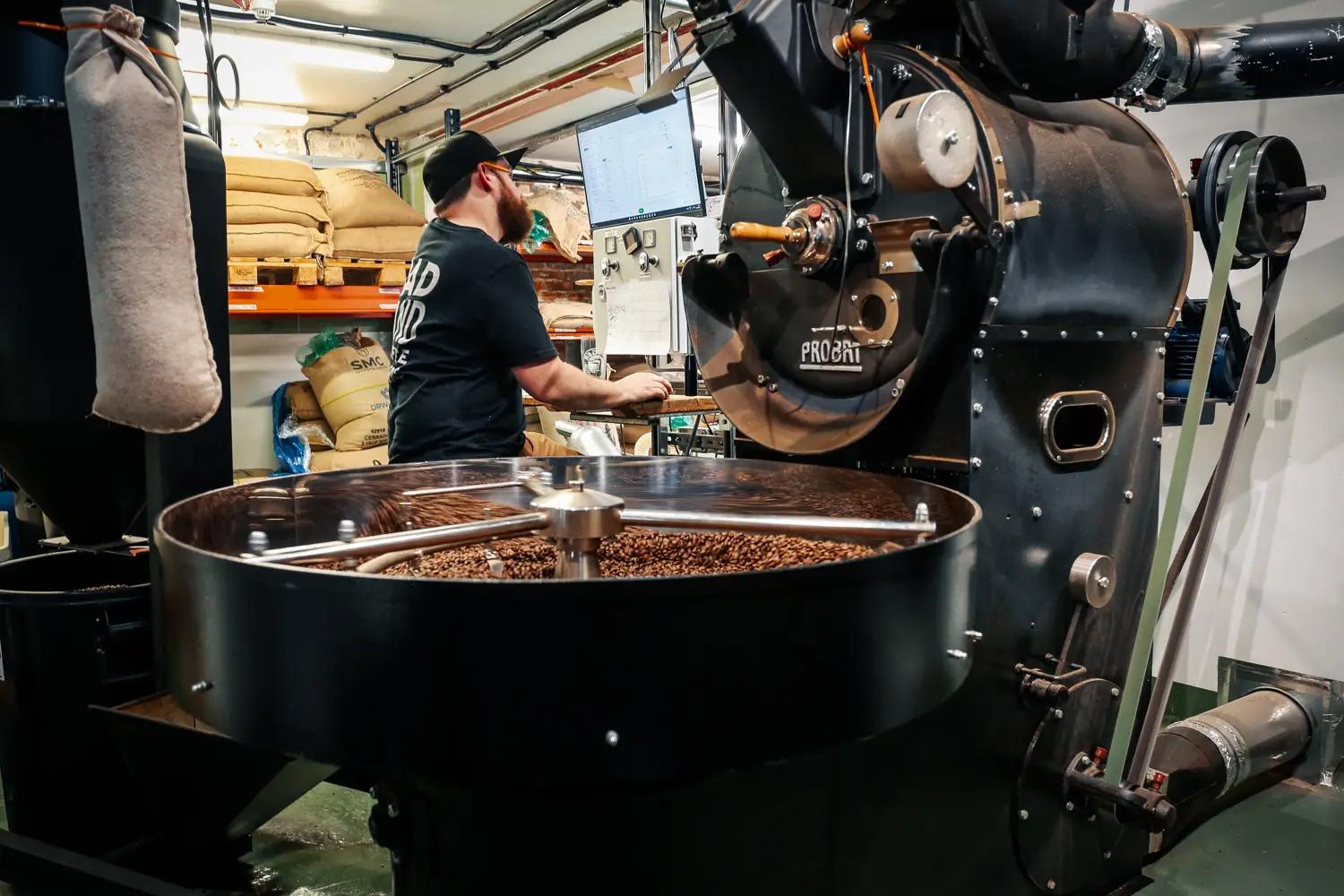 Probat UG22 coffee roaster, 1968