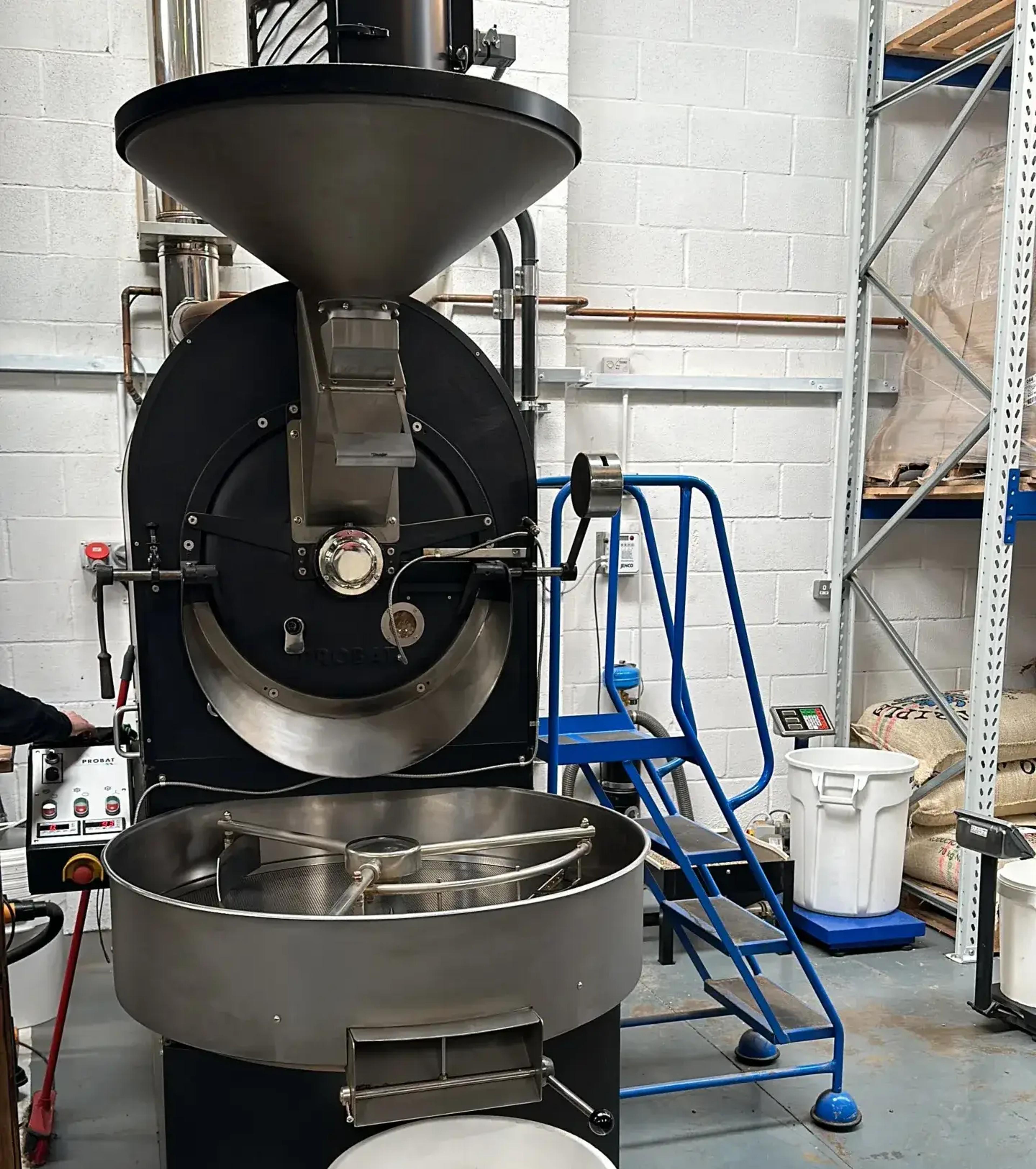 Probat P25, Black coffee roaster, 2012