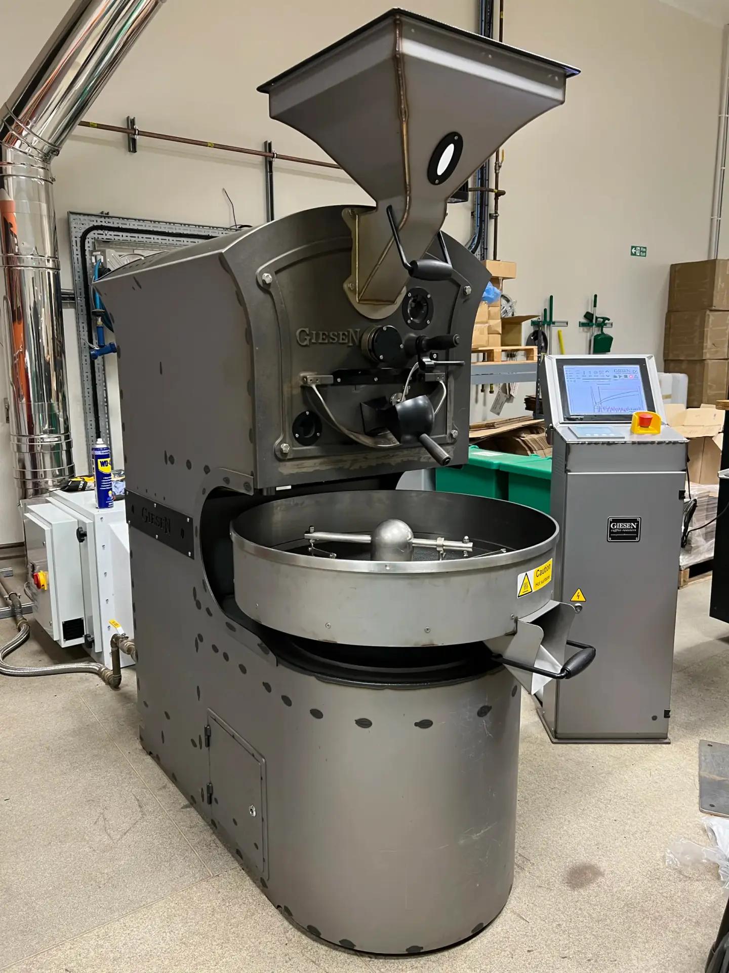 Giesen (6kg - Gas), Raw coffee roaster, 2017