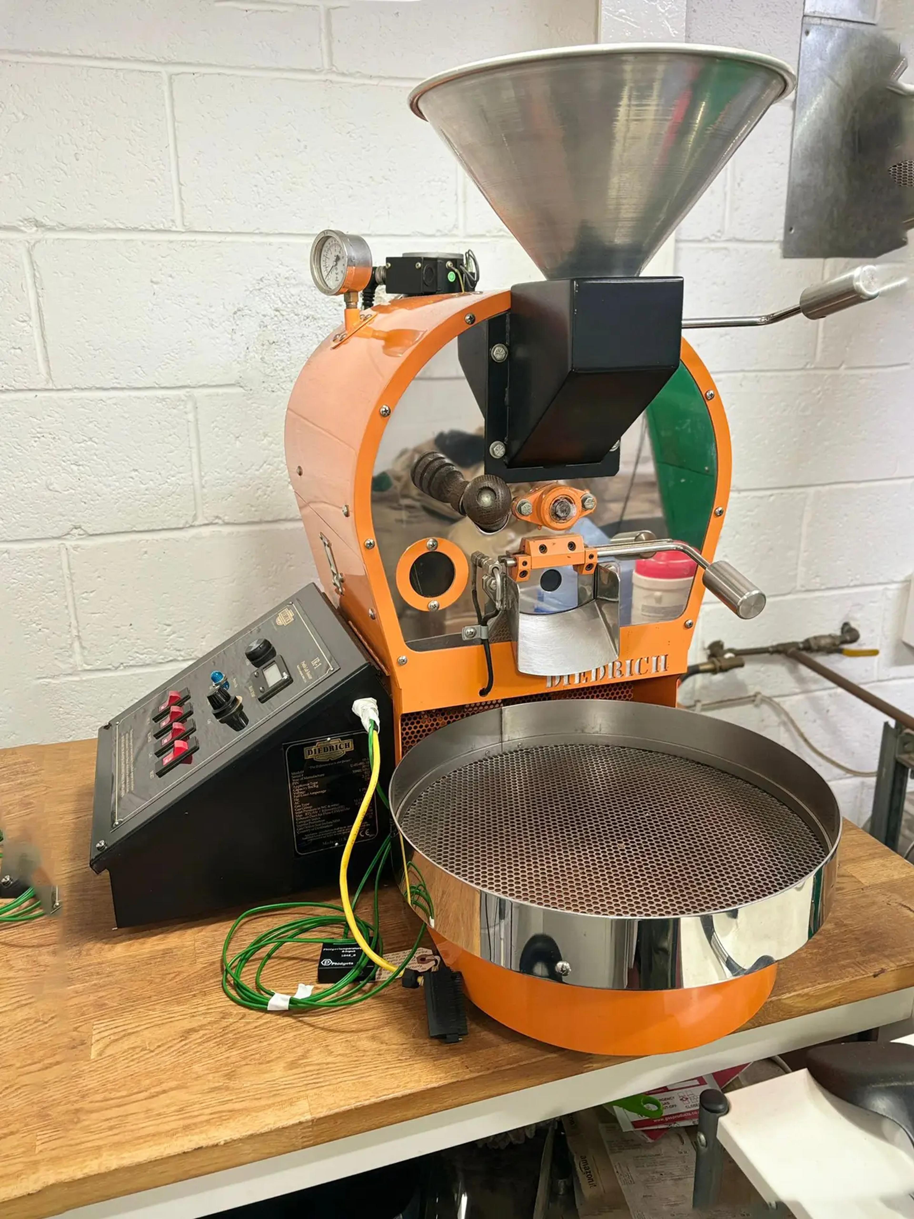 Diedrich IR-1 coffee roaster, 2011
