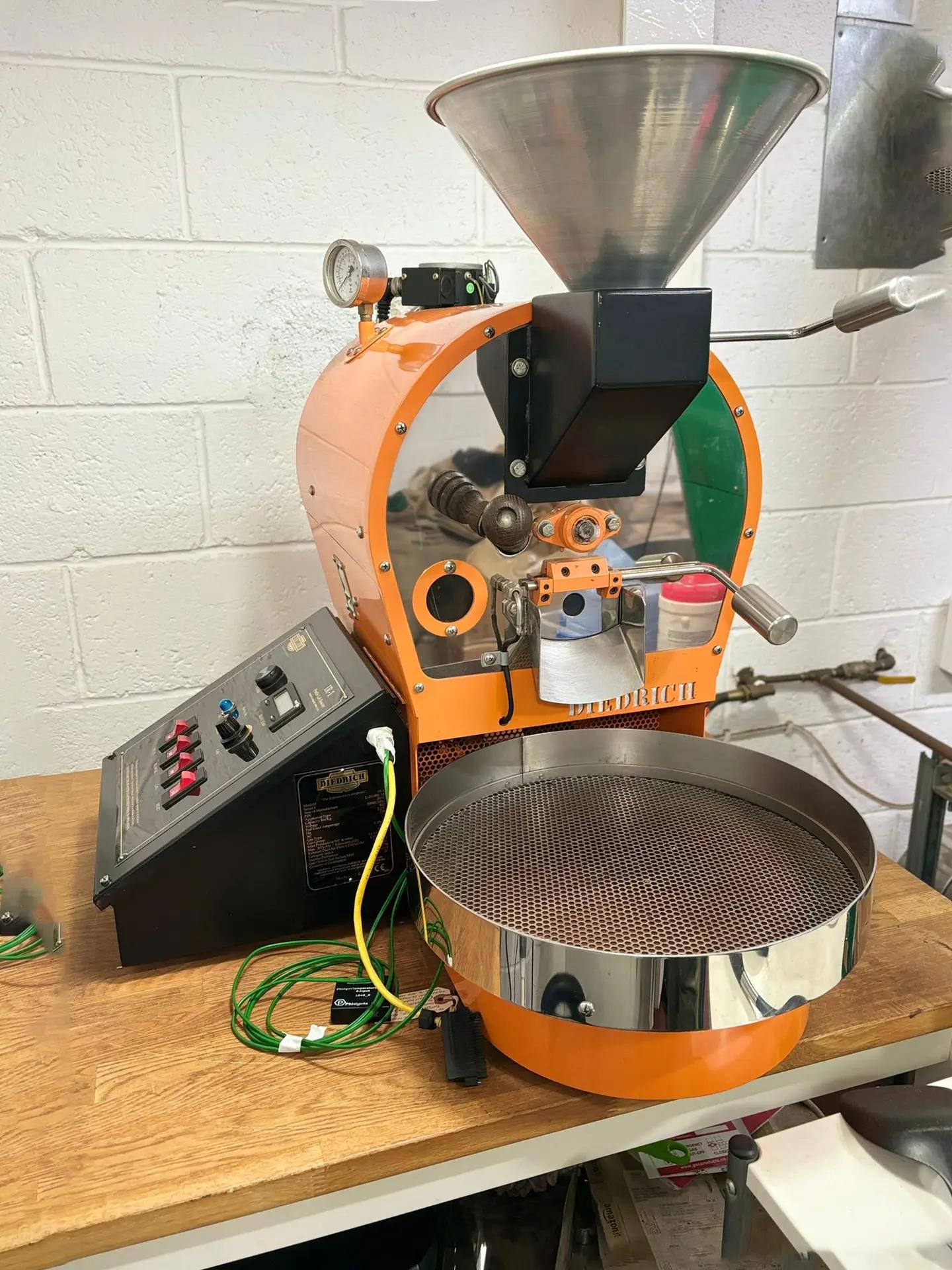 Diedrich IR-1 coffee roaster, 2011