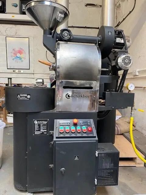 Ozturk 2.5KG Black/Silver coffee roaster, 2015
