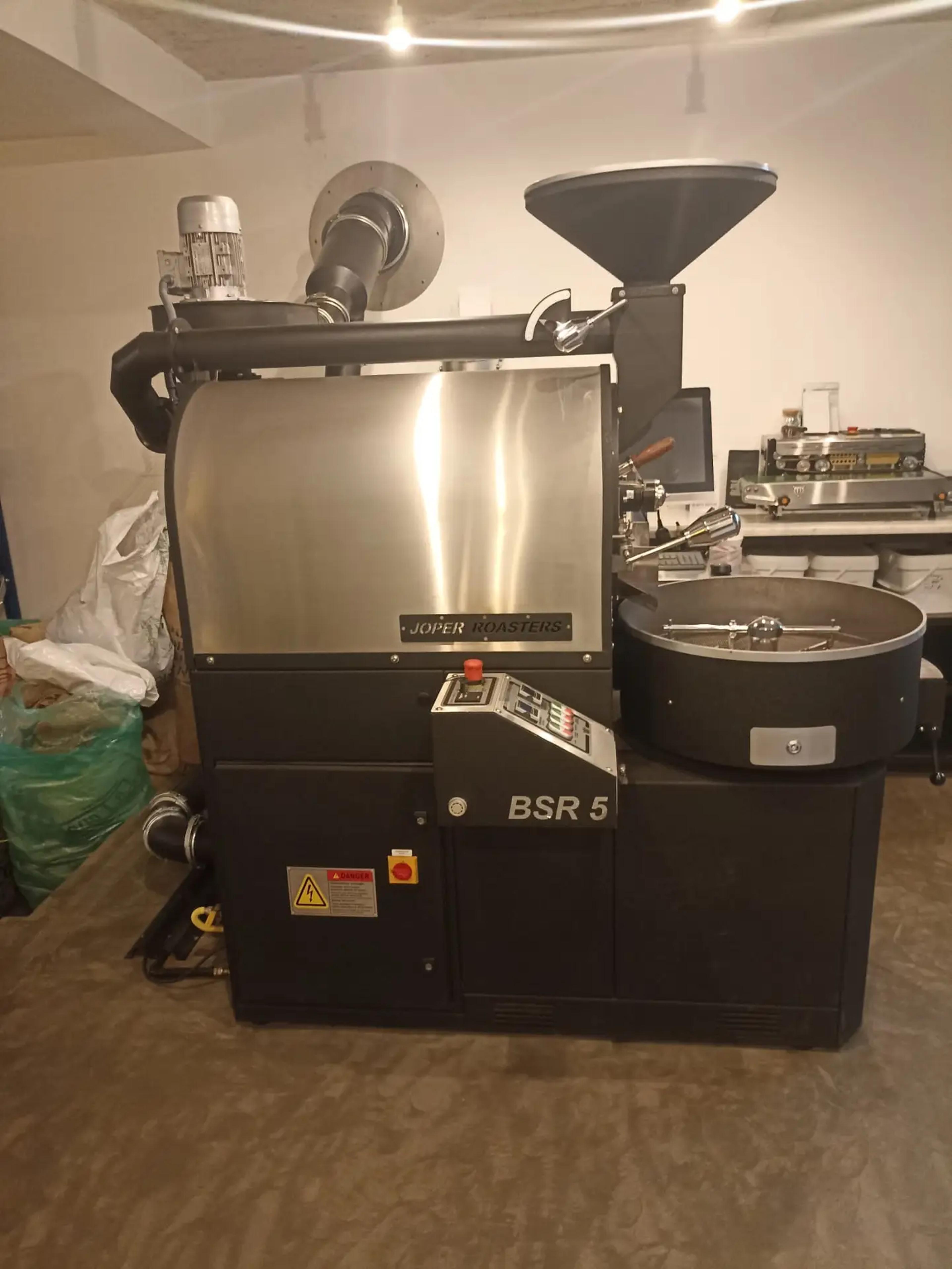Joper BSR-5, black. coffee roaster, 2019