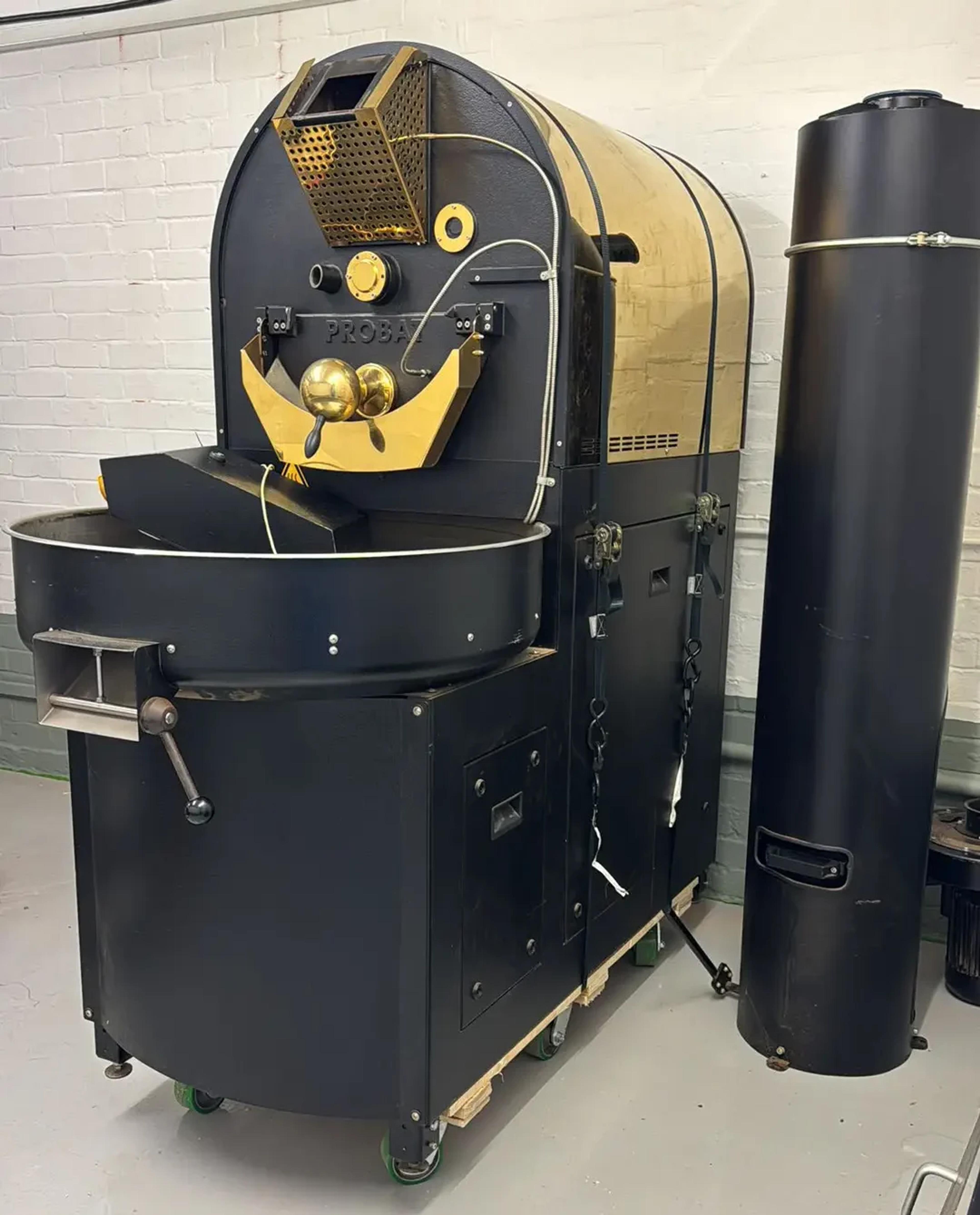 Probat Probatone P12 Type 2, Black/Brass coffee roaster, 2016