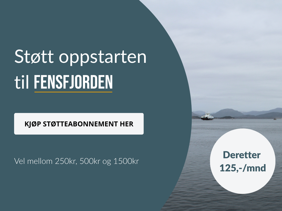 Annonse: Fensfjorden abonnement