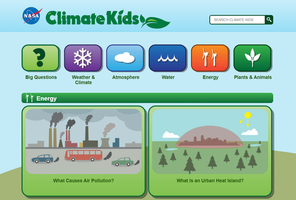 Cover Image for NASA Climate Kids