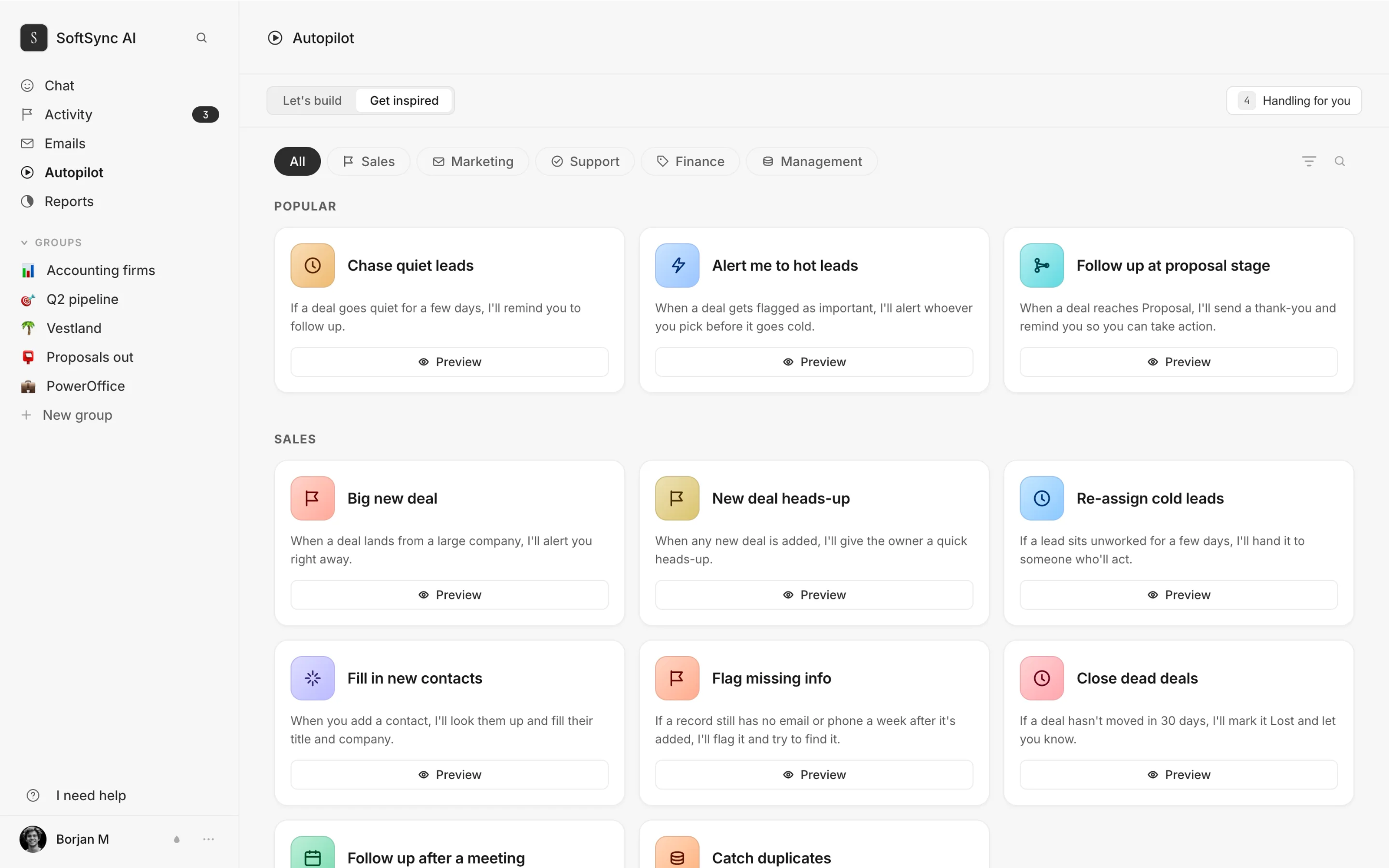 A library of ready-made Autopilot recipes