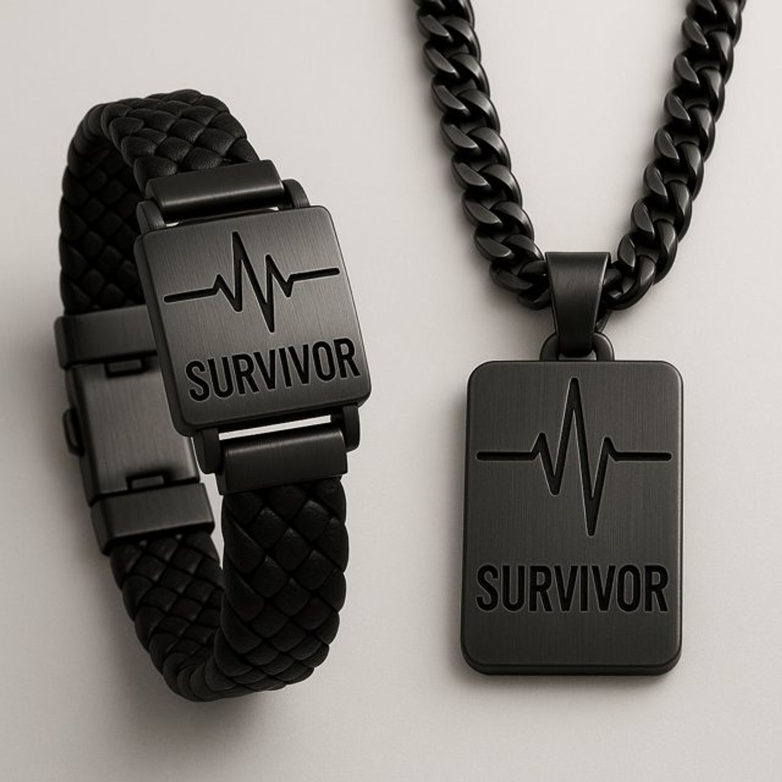 Survivor Tag Black