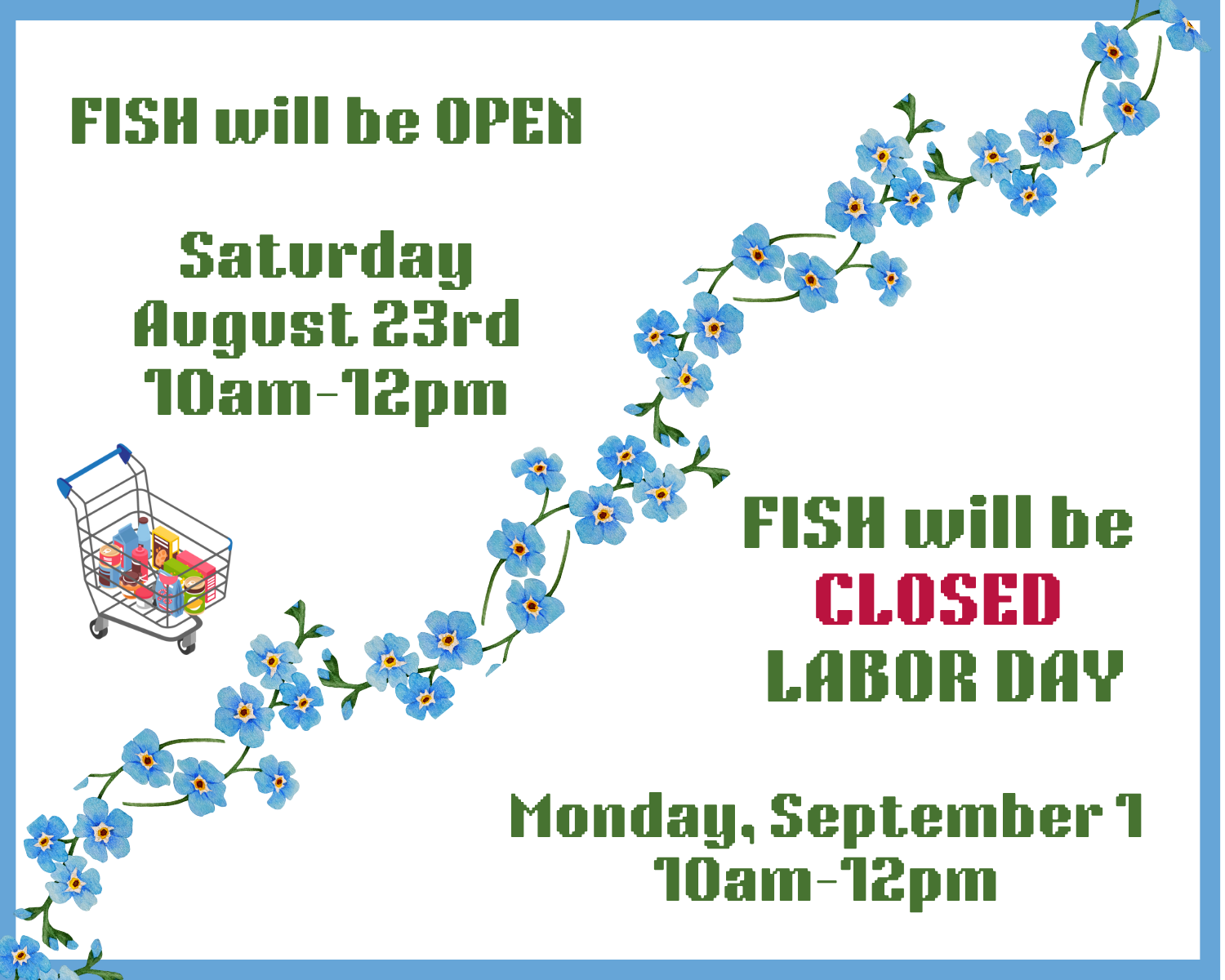 Pantry Hours 