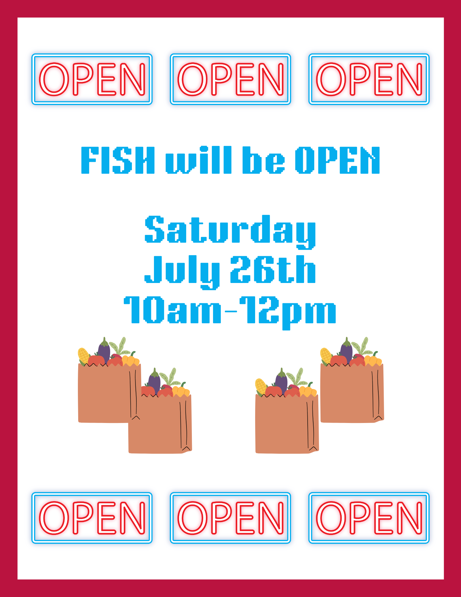 Pantry Hours