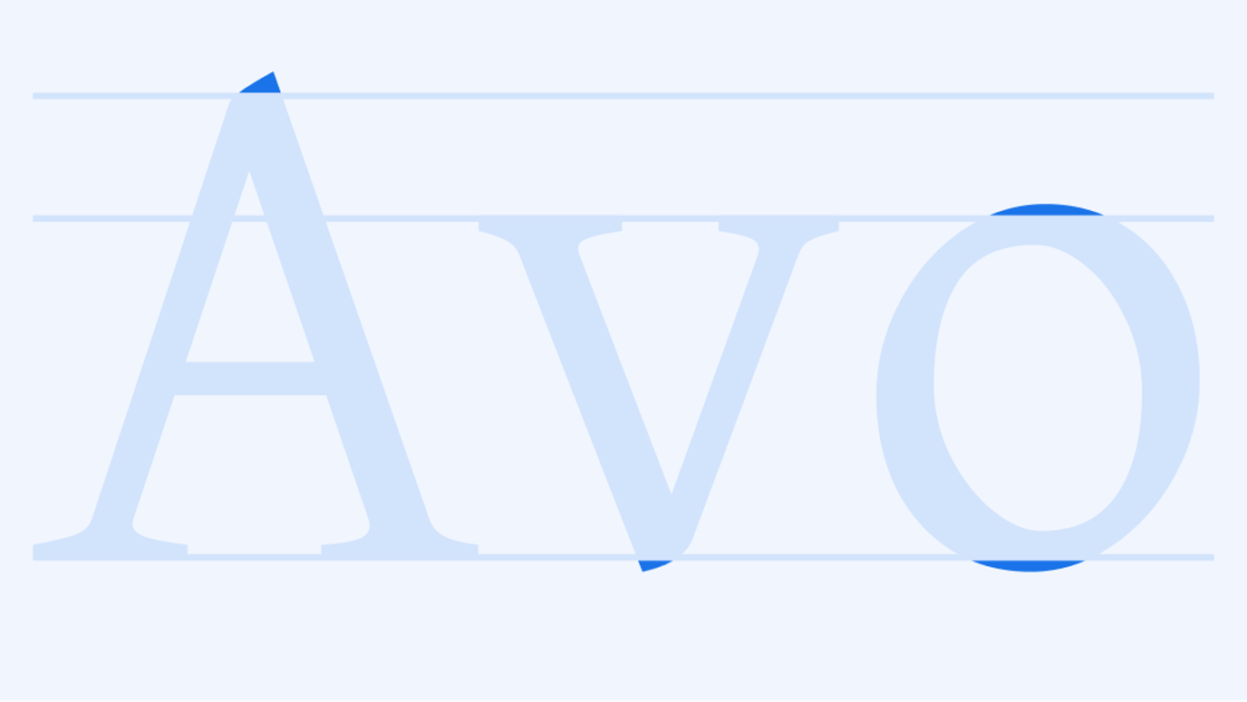  Overshoots highlighted using a serif typeface.  Figure borrowed from the Google Fonts.   