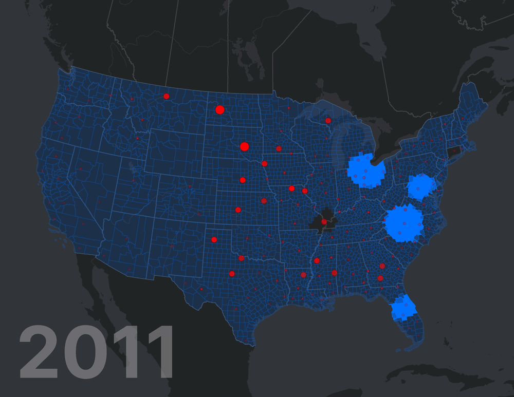 animated map of search spikes for MGTOW