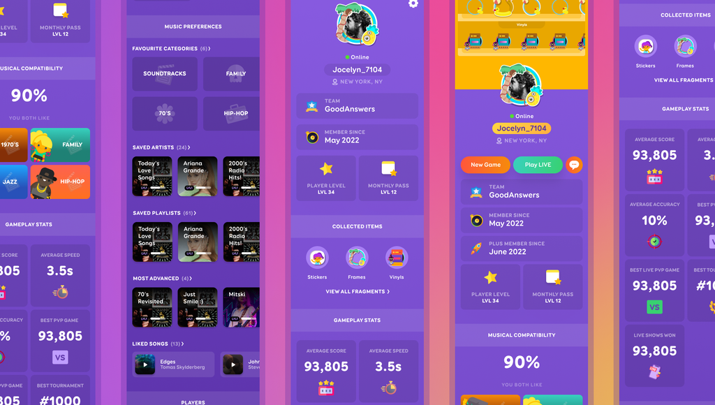 Player profiles as a gameplay tool