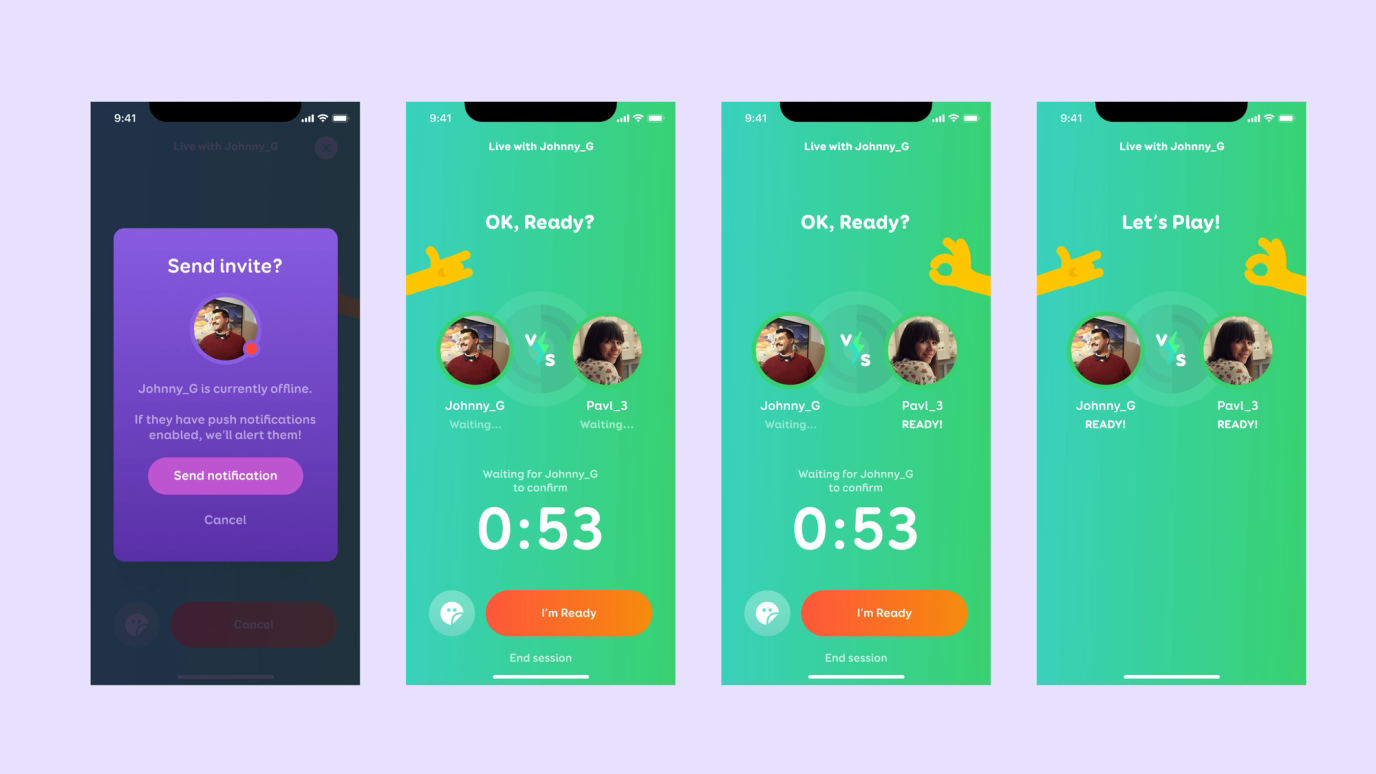 new design with simpler screens