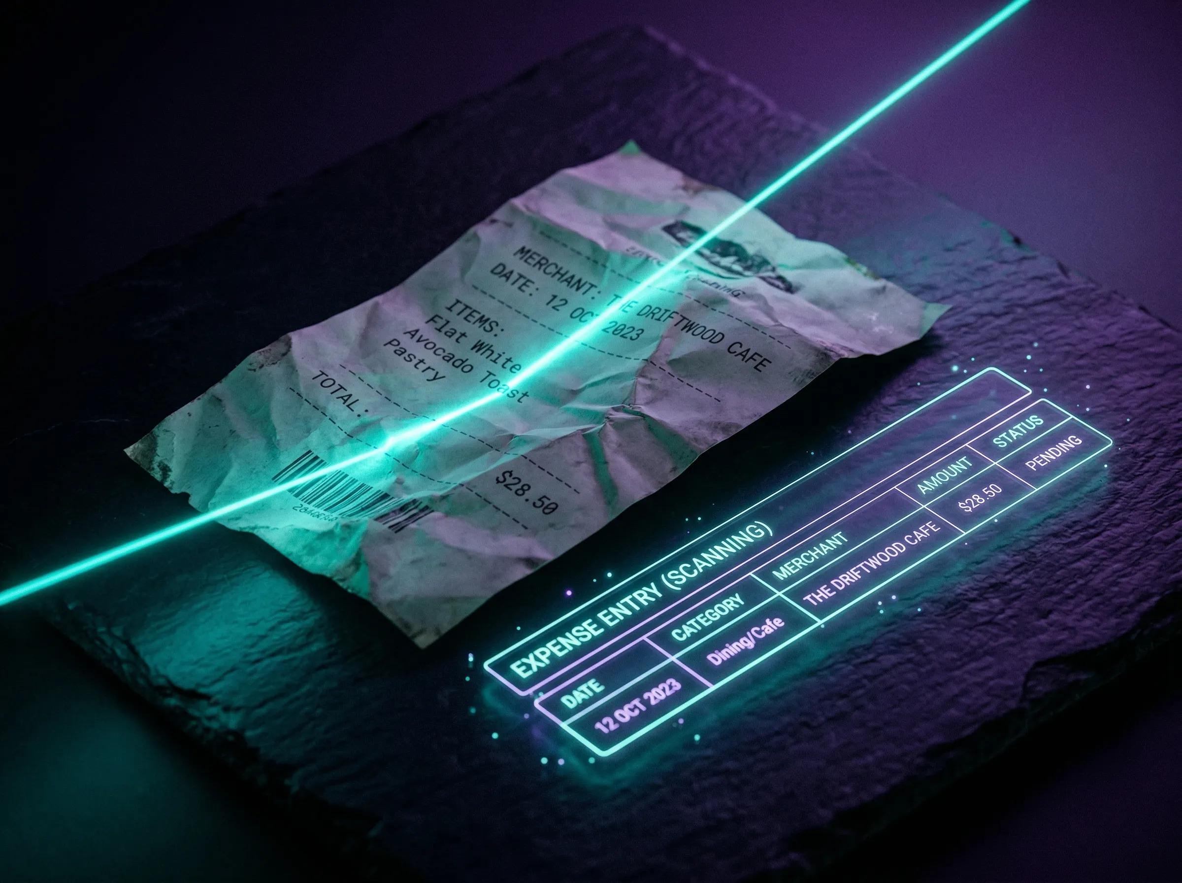 Zdjęcie OCR, futurystyczne