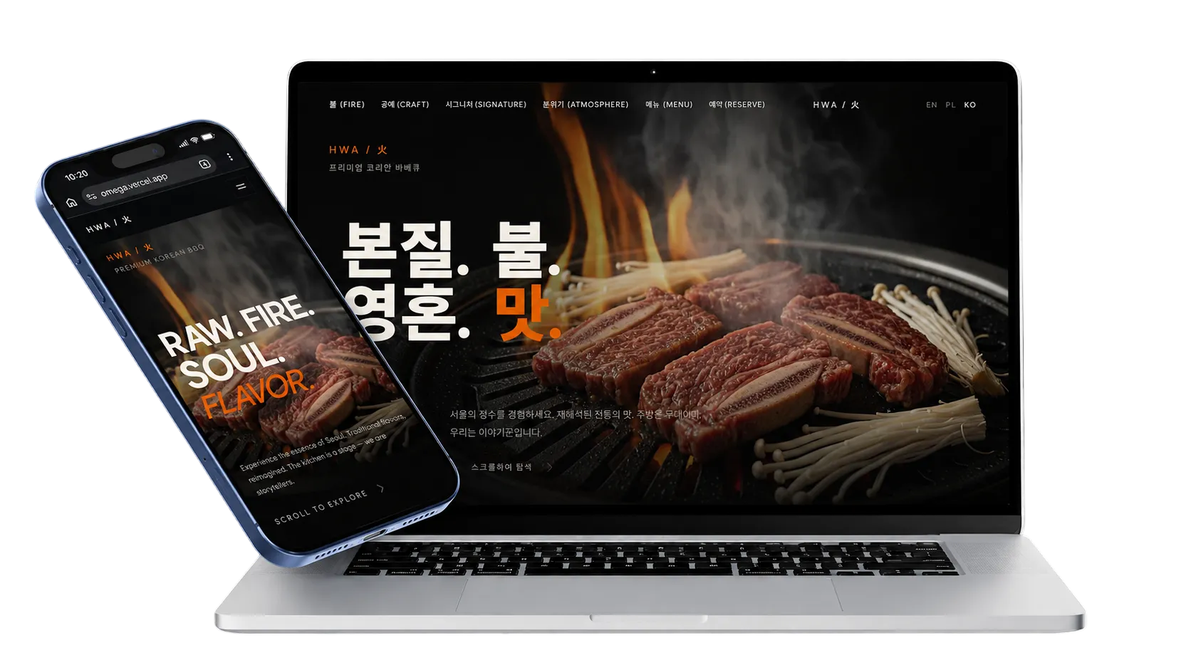 Preview of HWA / 火 - Premium Korean BBQ project