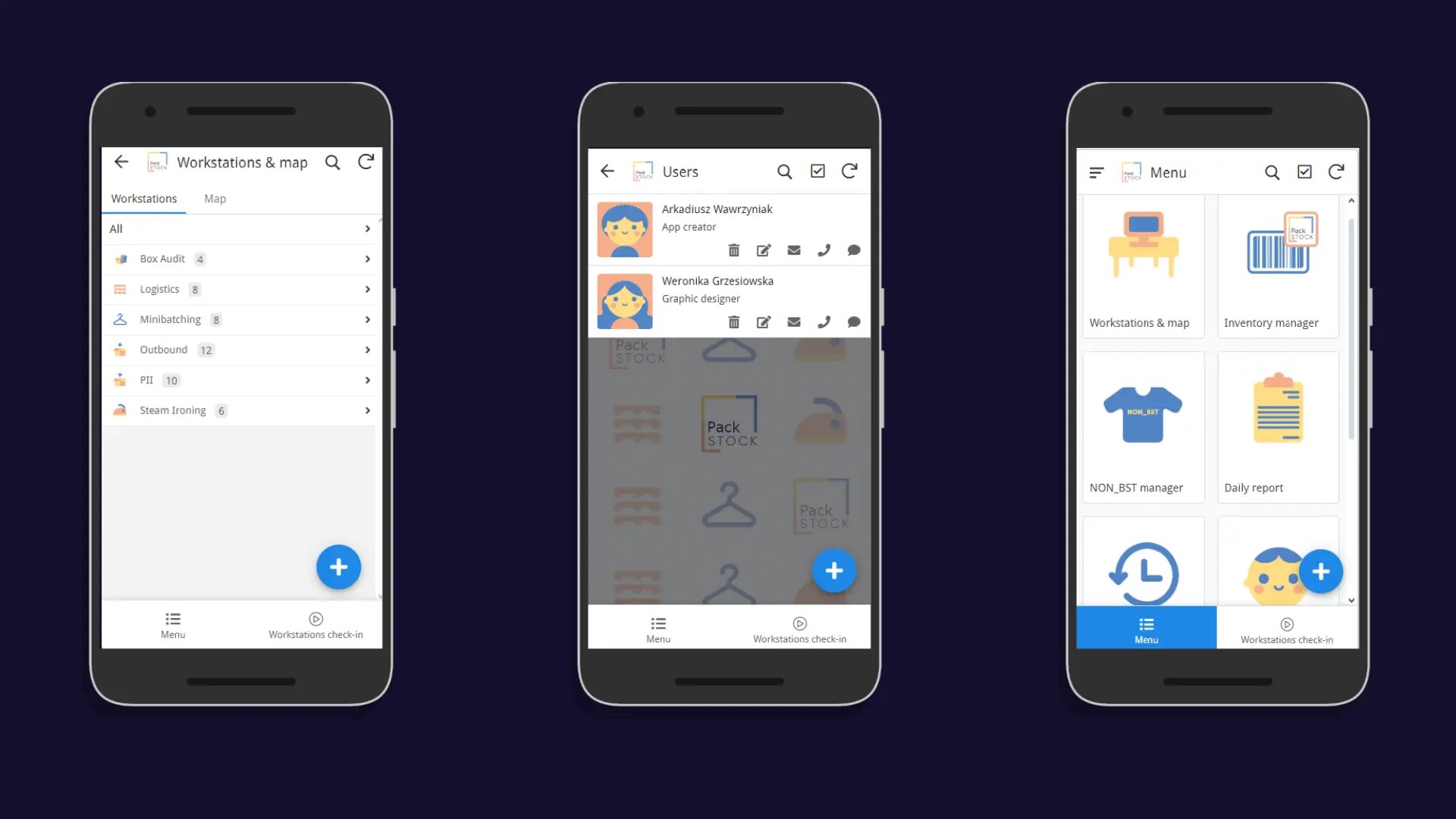 Packstock App