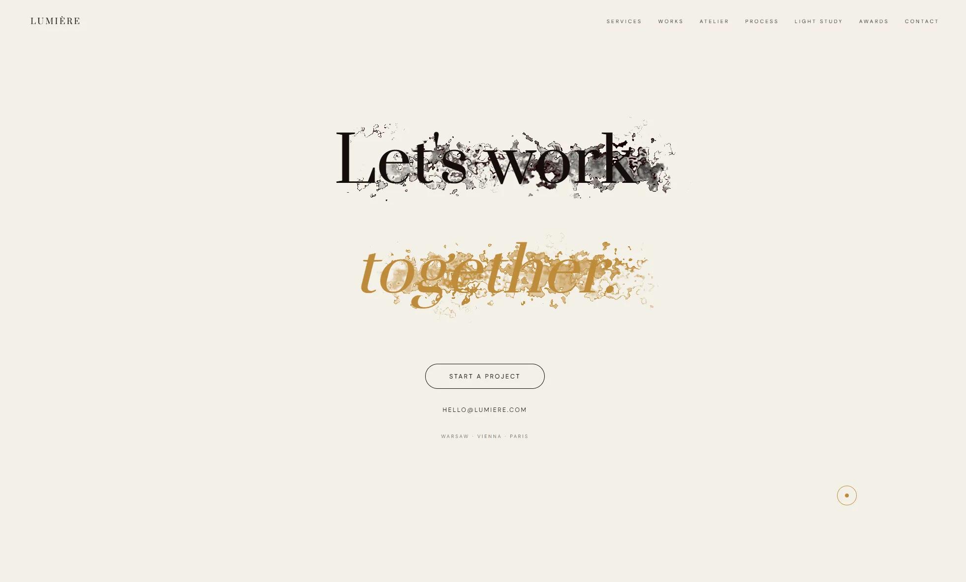 contact section on website by appcrates.pl