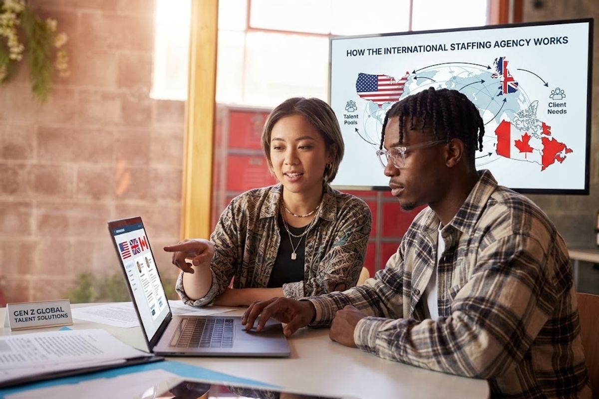 How an International Staffing Agency Works