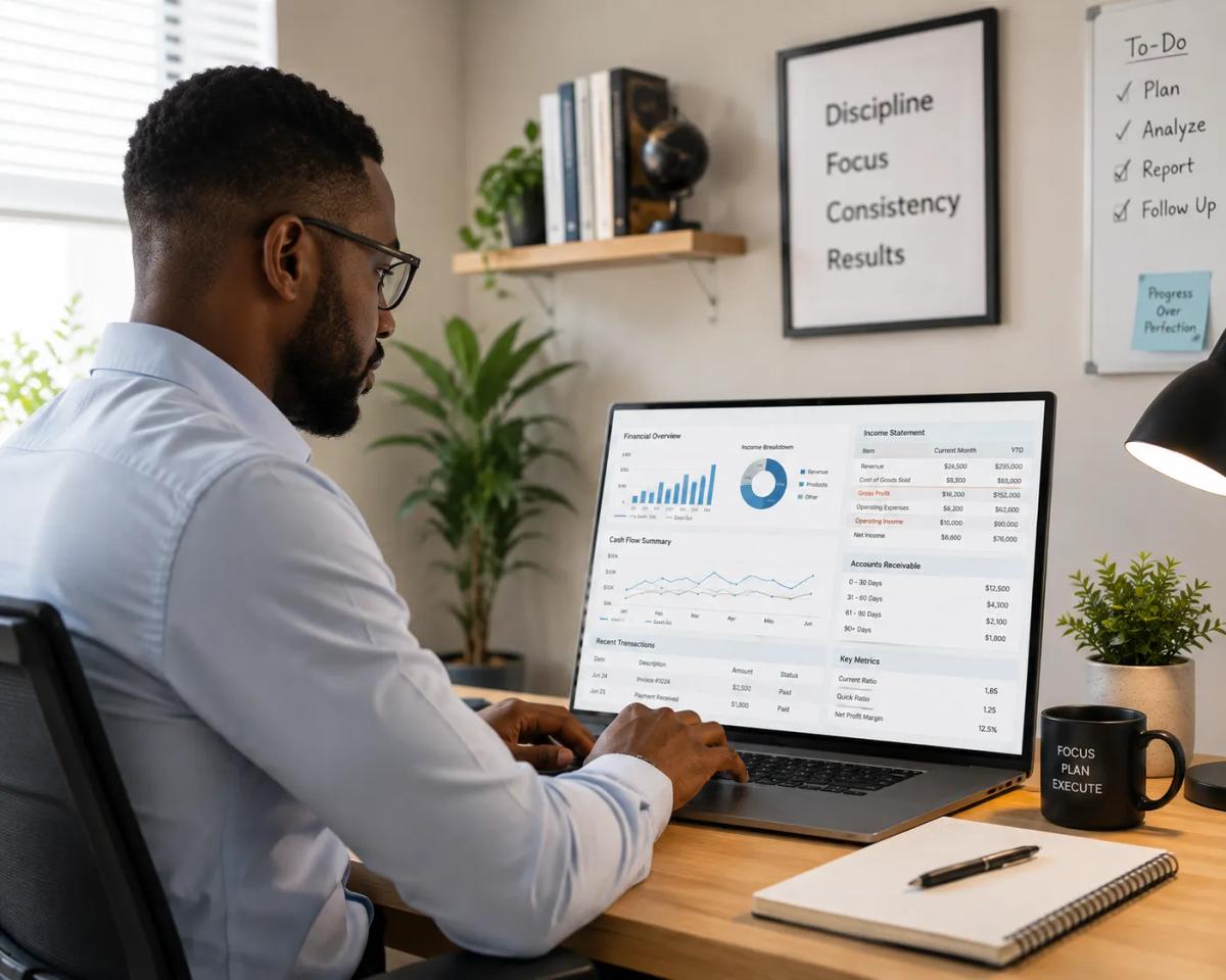 Remote talent outsourcing professional working for a US business