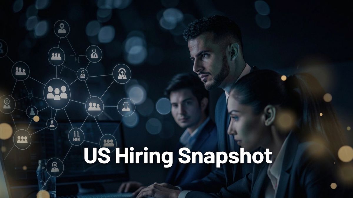 US Hiring Snapshot Where Staffing Demand Is Strongest