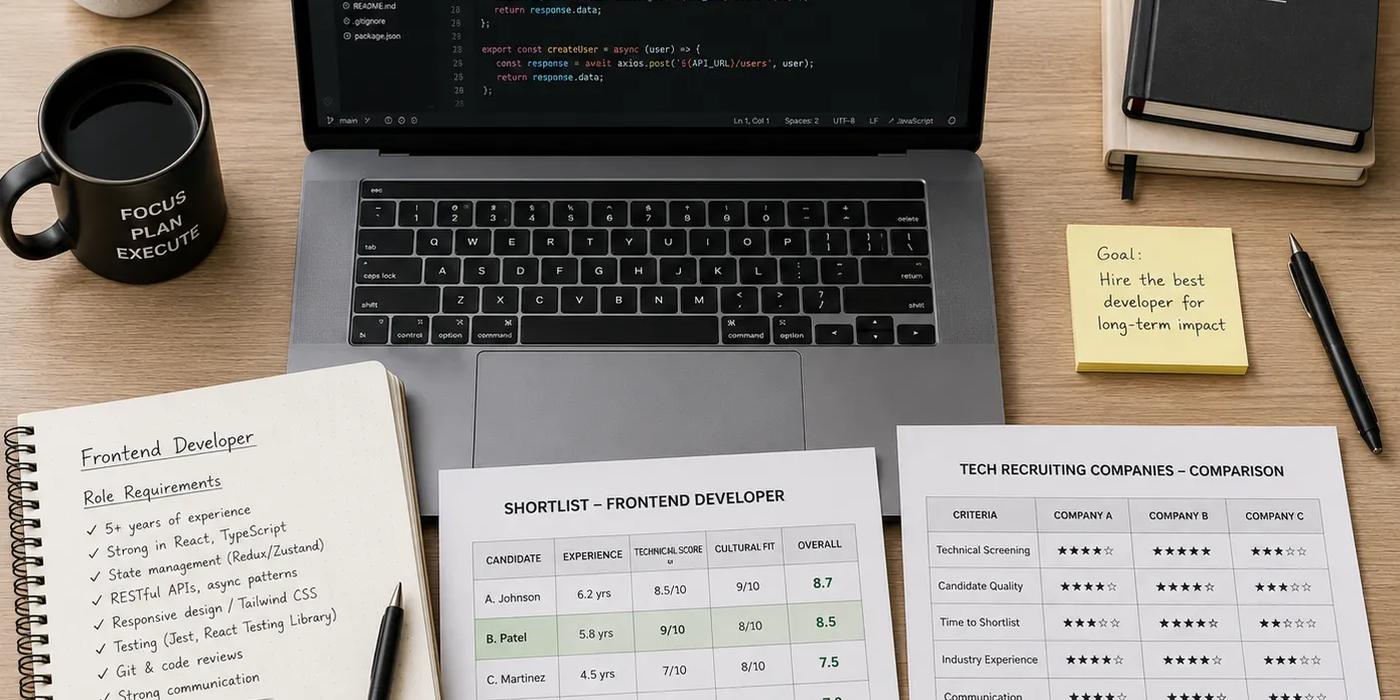 How to evaluate and choose between tech recruiting companies for your US business