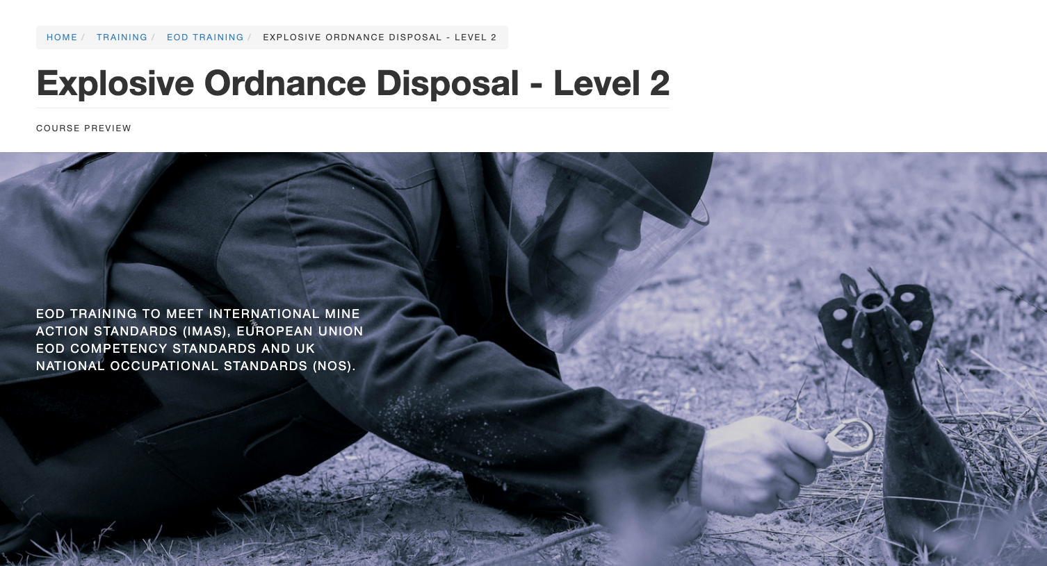 Ecommerce Website - Online Courses screenshot