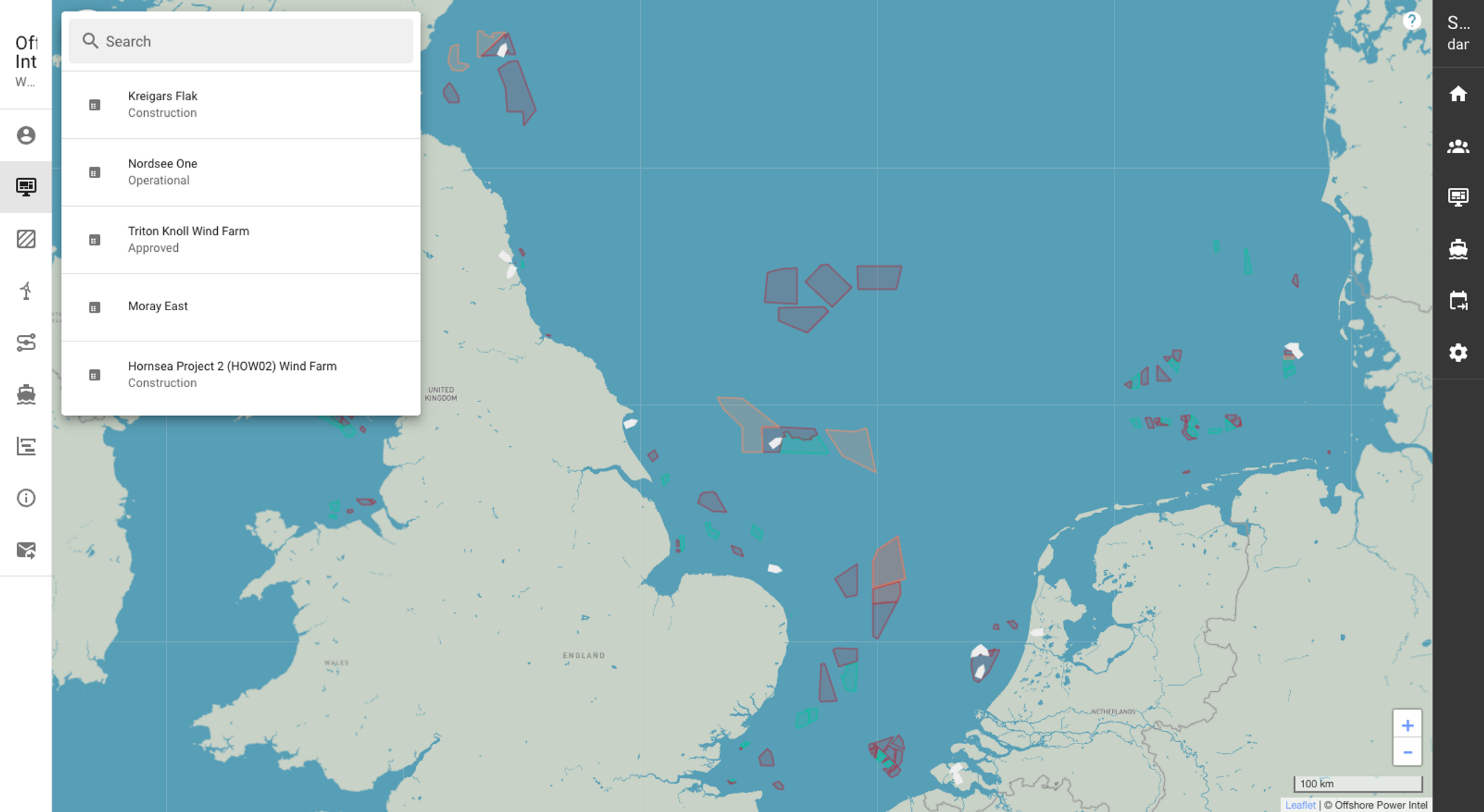 Offshore Power Intelligence screenshot