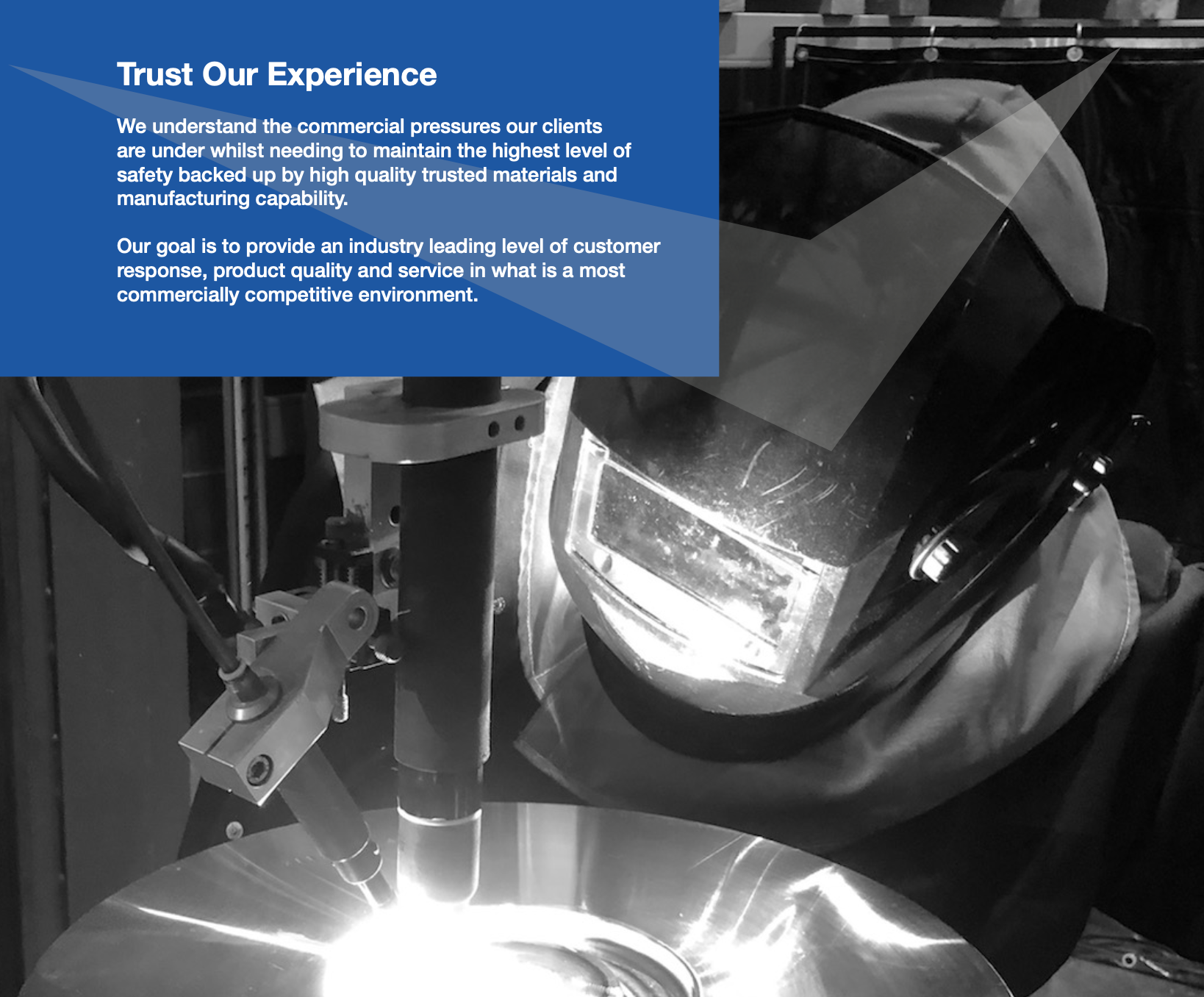 International B2B Website screenshot