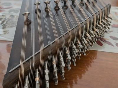 After: Santur · New pegs & strings
