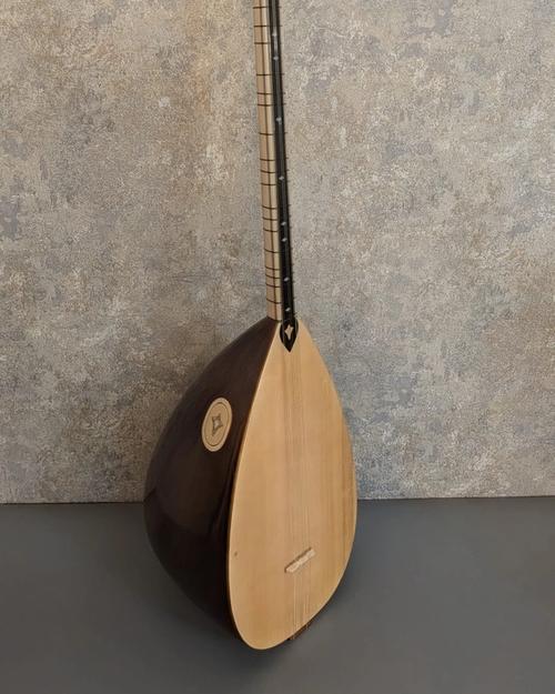 Short-Neck Mahogany Bağlama with Pickup