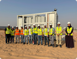 MCT team on site